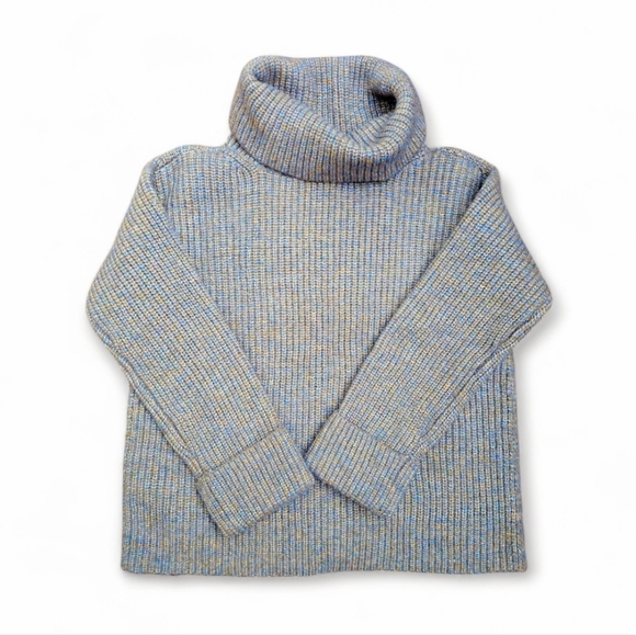 Ann Taylor Wool Blend Oversized Cowlneck Sweater,  Size M - Picture 5 of 9